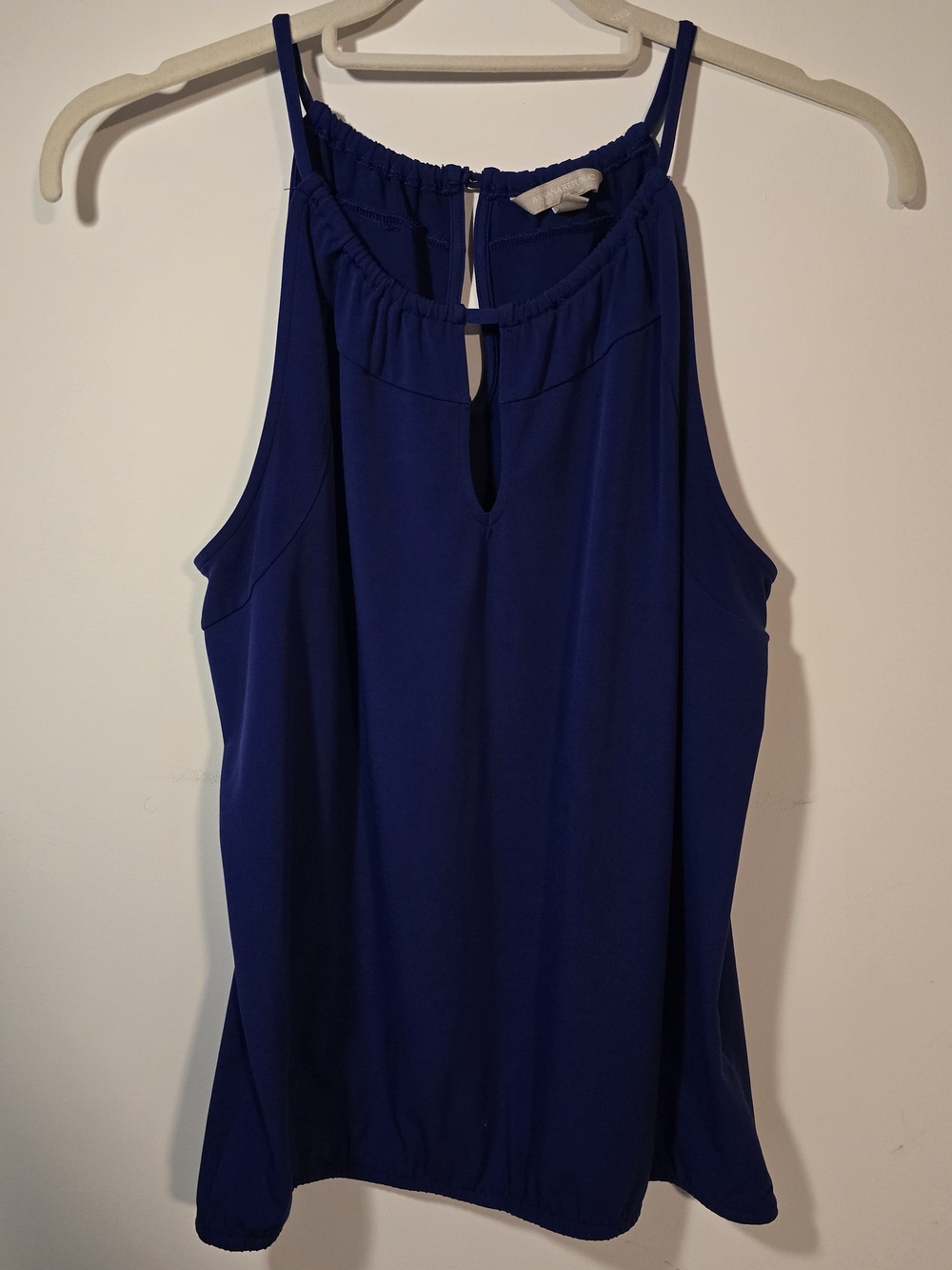 Banana Republic Royal Blue Sleeveless Halter Top